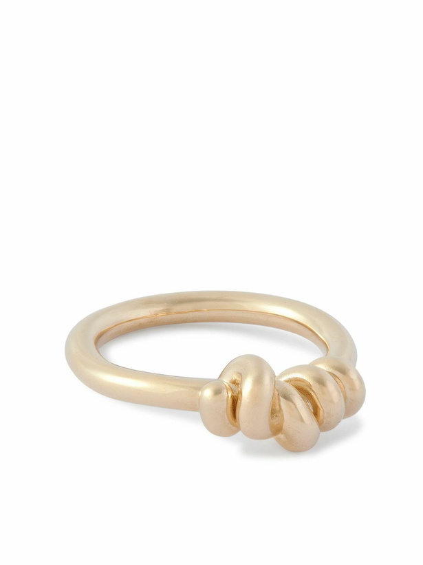 Photo: Luis Morais - Entangled Knot 14-Karat Gold Ring - Gold