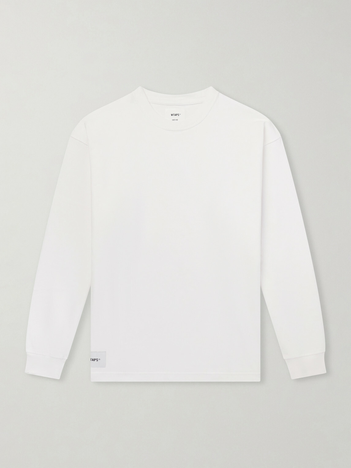 WTAPS - SIGN-YD Cotton-Jersey T-Shirt - White WTAPS
