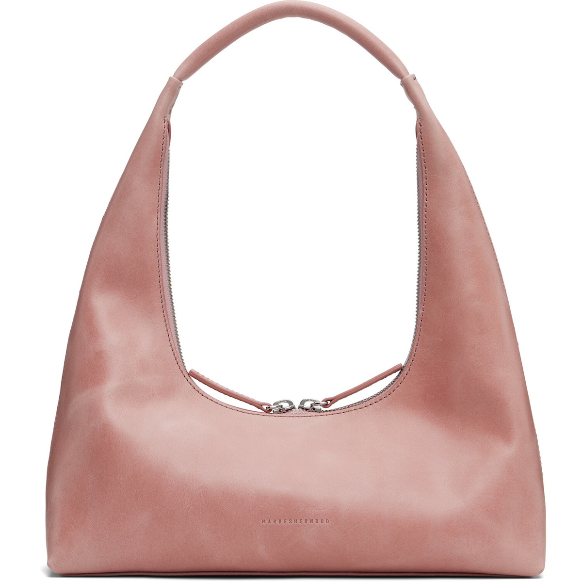 MARGESHERWOOD Pink Leather Shoulder Bag