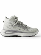 Salomon - Odyssey ELMT Mid Suede and Mesh-Trimmed GORE-TEX® Sneakers - Gray