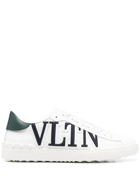 VALENTINO GARAVANI - Open Vltn Leather Sneakers