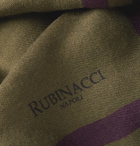 Rubinacci - Printed Cashmere Scarf - Men - Green