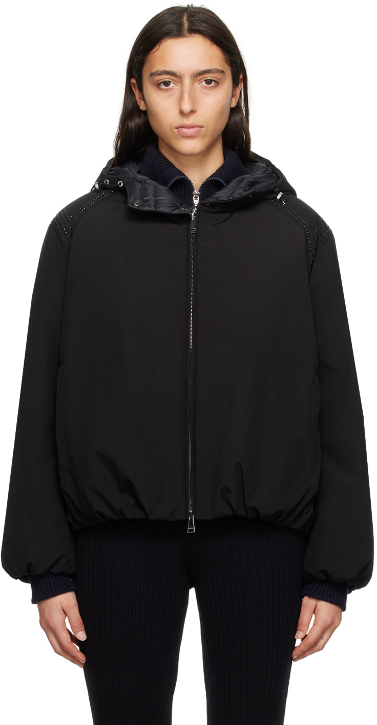 【関税込み】Moncler ブラック Martinet ダウンジャケット Moncler Black Martinet Down Jacket Moncler