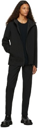 Veilance Black Wool Frame Long Sleeve T-Shirt