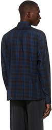 Z Zegna Check Long Sleeve Shirt