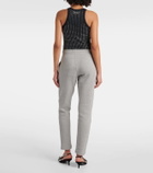 The Attico Cotton fleece sweatpants