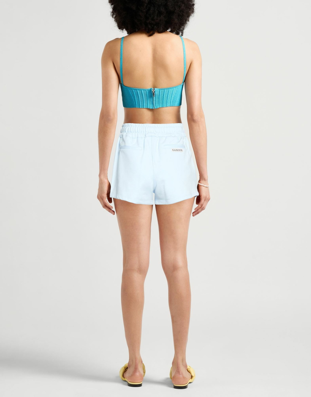 Laneus Womens Shorts & Bermuda Shorts Sky in Blue