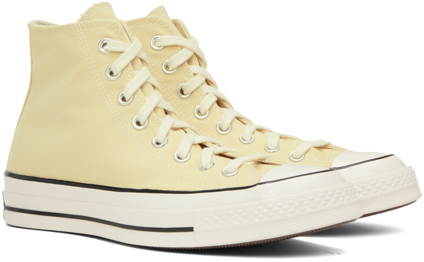 Converse Yellow Chuck 70 Hi Sneakers