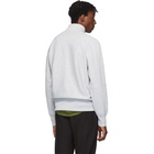 Champion Reverse Weave Grey Small Script Half-Zip Sweatshirt