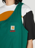 Marni x Carhartt - Logo T-Shirt in Green