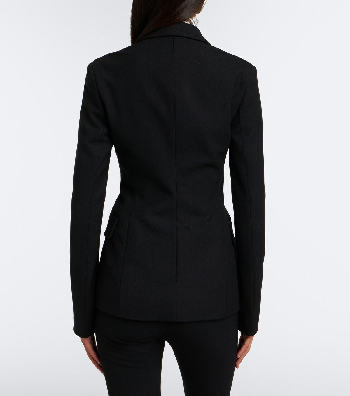 Acne Studios Asymmetric twill blazer