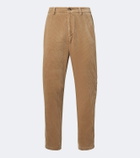 Brunello Cucinelli Cotton corduroy straight pants