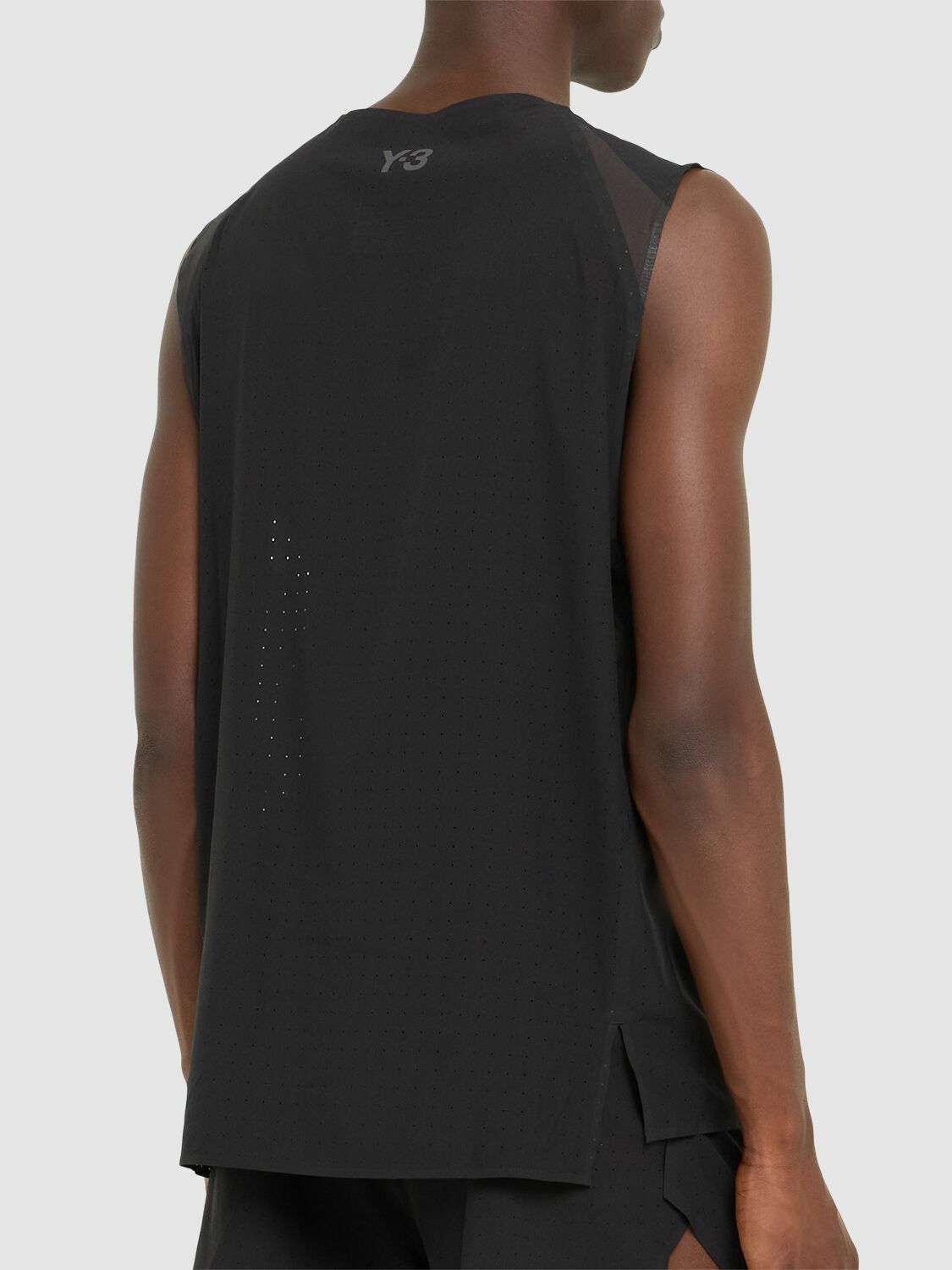 Y-3 Run Short Sleeve Tank Top Y-3