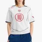 Nike USA Reissue N&N Short Sleeve Jersey in White/Navy/Red