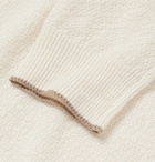 Altea - Linen and Cotton-Blend Sweater - Men - Cream