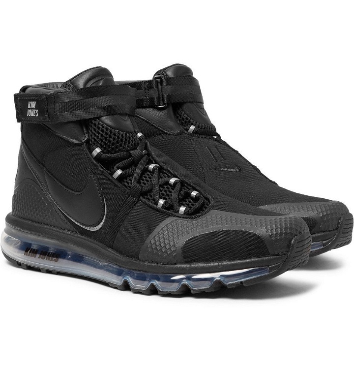 Photo: Nike - Kim Jones NikeLab Air Max 360 Hi Sneakers - Men - Black