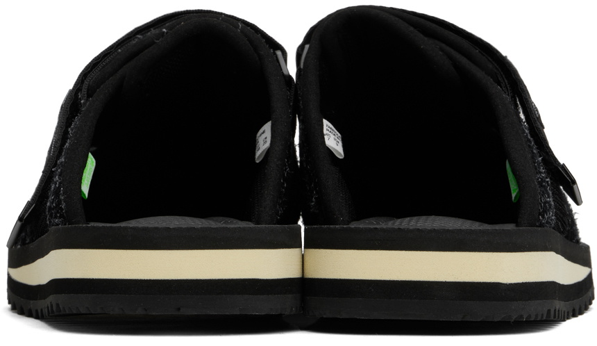 SUICOKE Black ZAVO-HSPDab Slippers