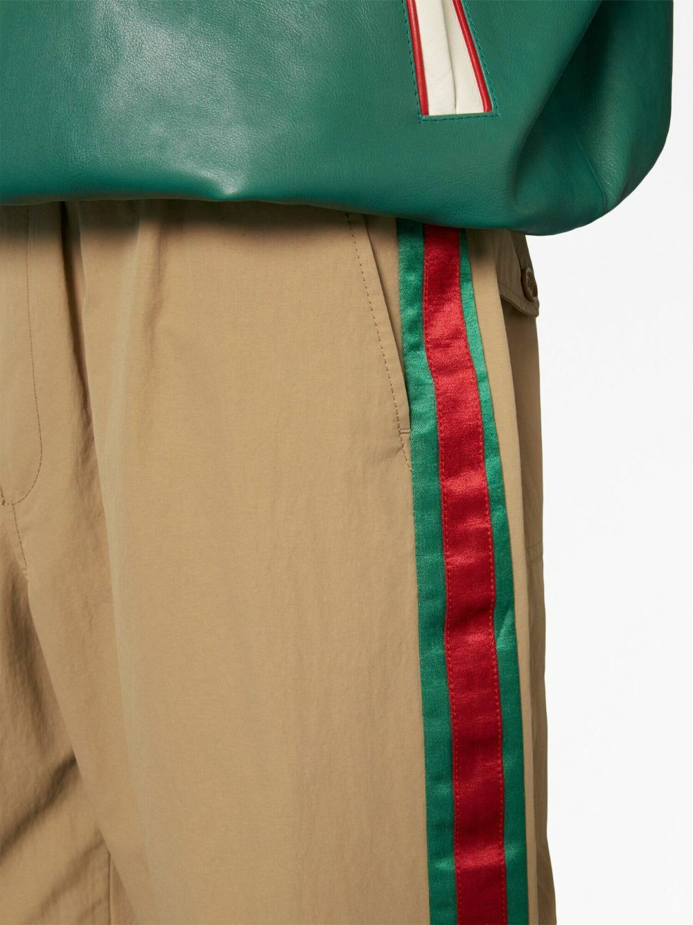 Silk trousers Gucci Blue size 42 IT in Silk - 39705516