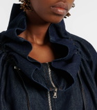 Dries Van Noten Denim bomber jacket