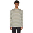 Lanvin Multicolor Long Sleeve Striped T-Shirt