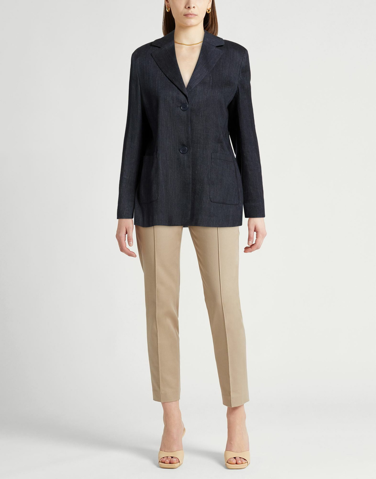 's Max Mara Womens Blazer in Blue