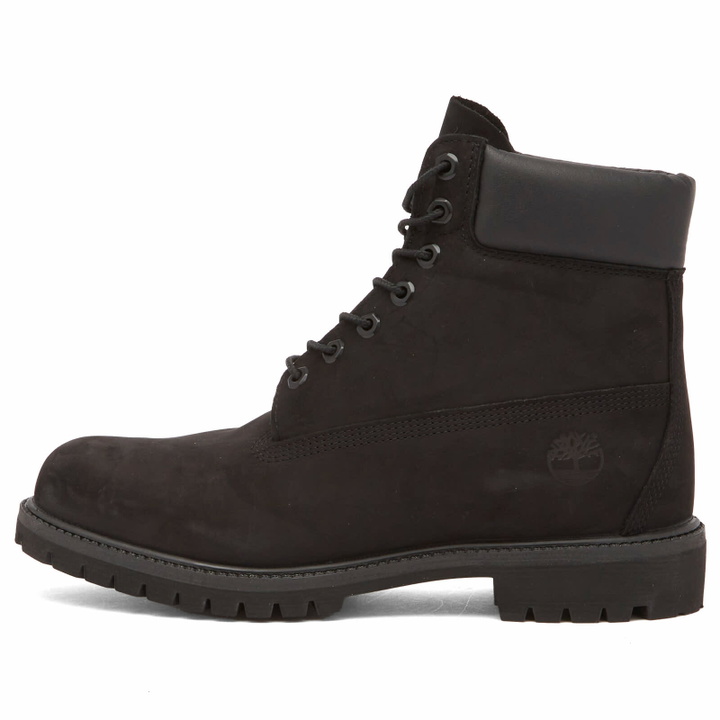 Photo: Timberland Men's 6" Premium Boot in Black Nubuck