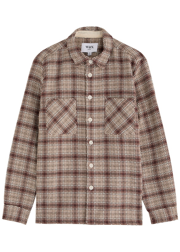 Photo: Wax London Whiting Cotton-blend Overshirt Cream