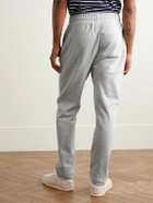 Mr P. - Slim-Fit Organic Cotton-Jersey Sweatpants - Gray