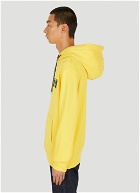 Curb Logo Hooded Sweatshirt in Yellow