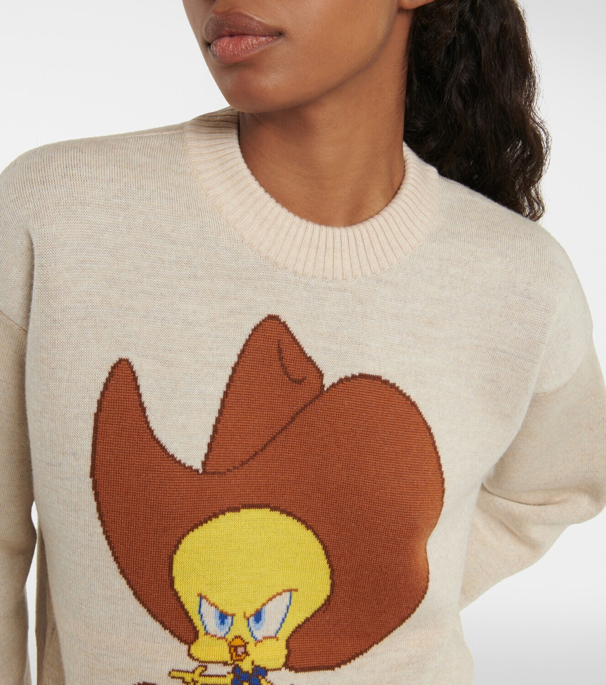 Alanui - x Looney Tunes virgin wool sweater