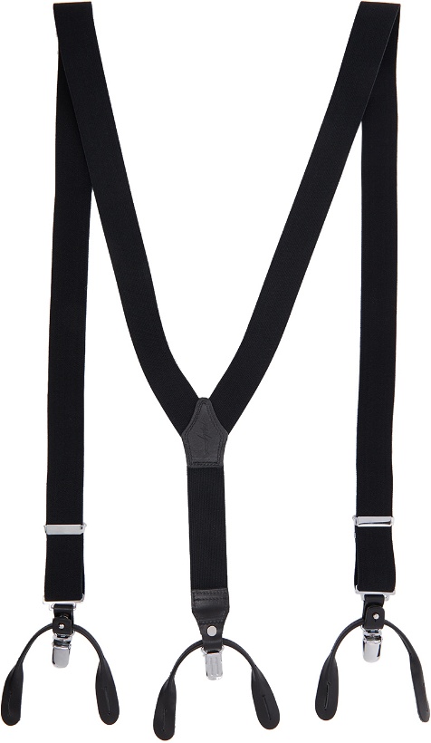 Photo: Yohji Yamamoto Black 2Way Suspenders
