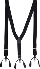 Yohji Yamamoto Black 2Way Suspenders