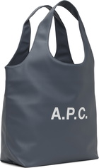 A.P.C. Navy Ninon Tote