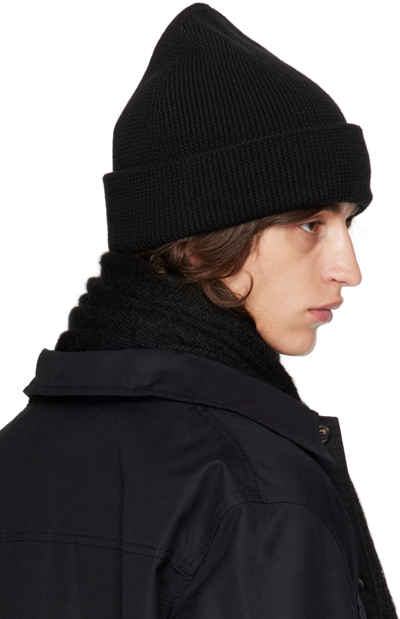 OUR LEGACY Black Rustic Merino Beanie