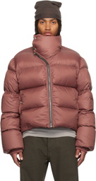 Rick Owens Pink Concordians Turtle Down Jacket