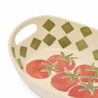 Damson Madder Women's Nonna House - Tomato Serving Bowl in Yellow/Green 