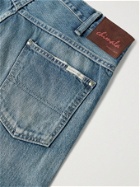 CHIMALA - Distressed Selvedge Denim Jeans - Blue - 30