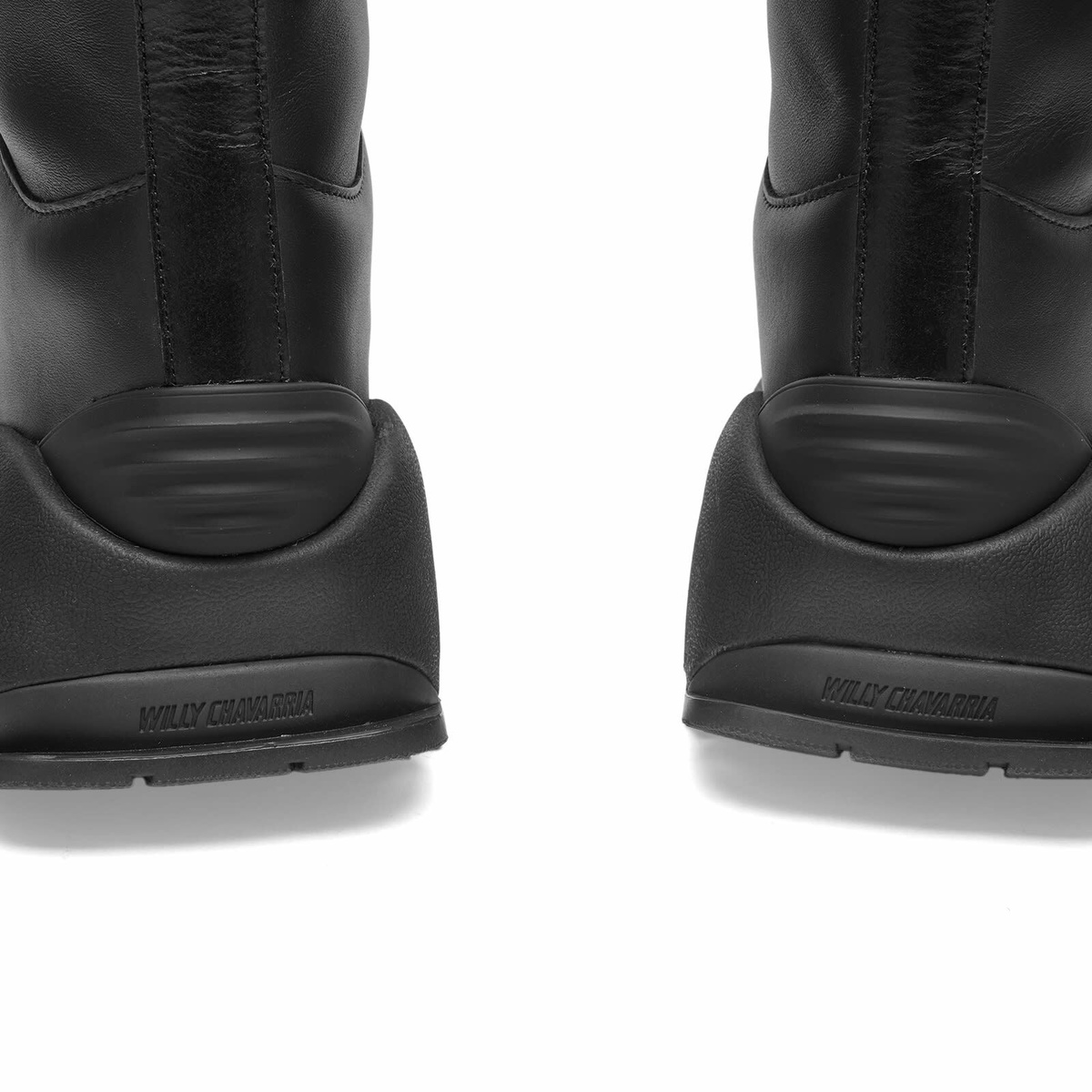 Adidas x Willy Chavarria Forum Boot Mid Sneaker in Core Black/Carbon adidas