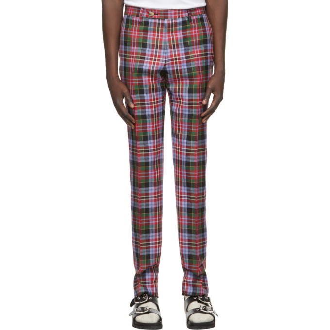 Photo: Vivienne Westwood Red Tartan George Cropped Trousers