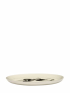 SERAX - Set Of 2 White Pepper Black Feast Plates