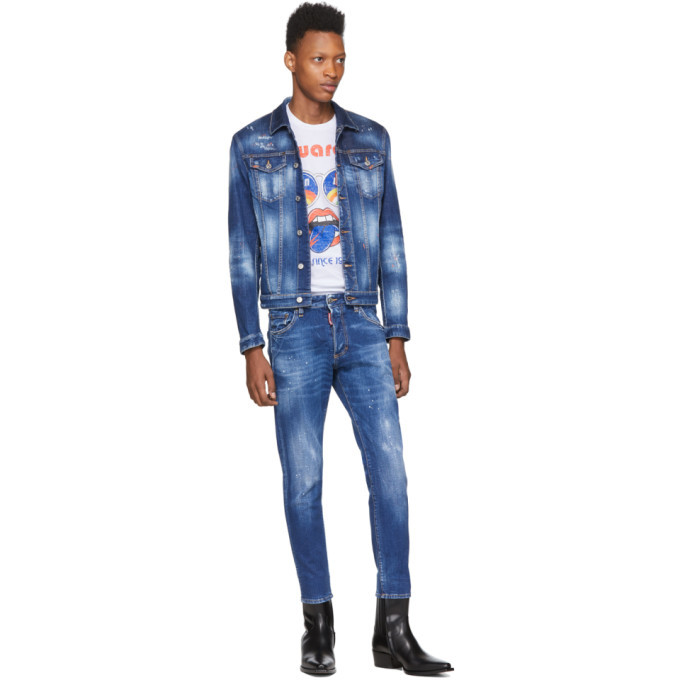 dan denim jacket dsquared2 jacket