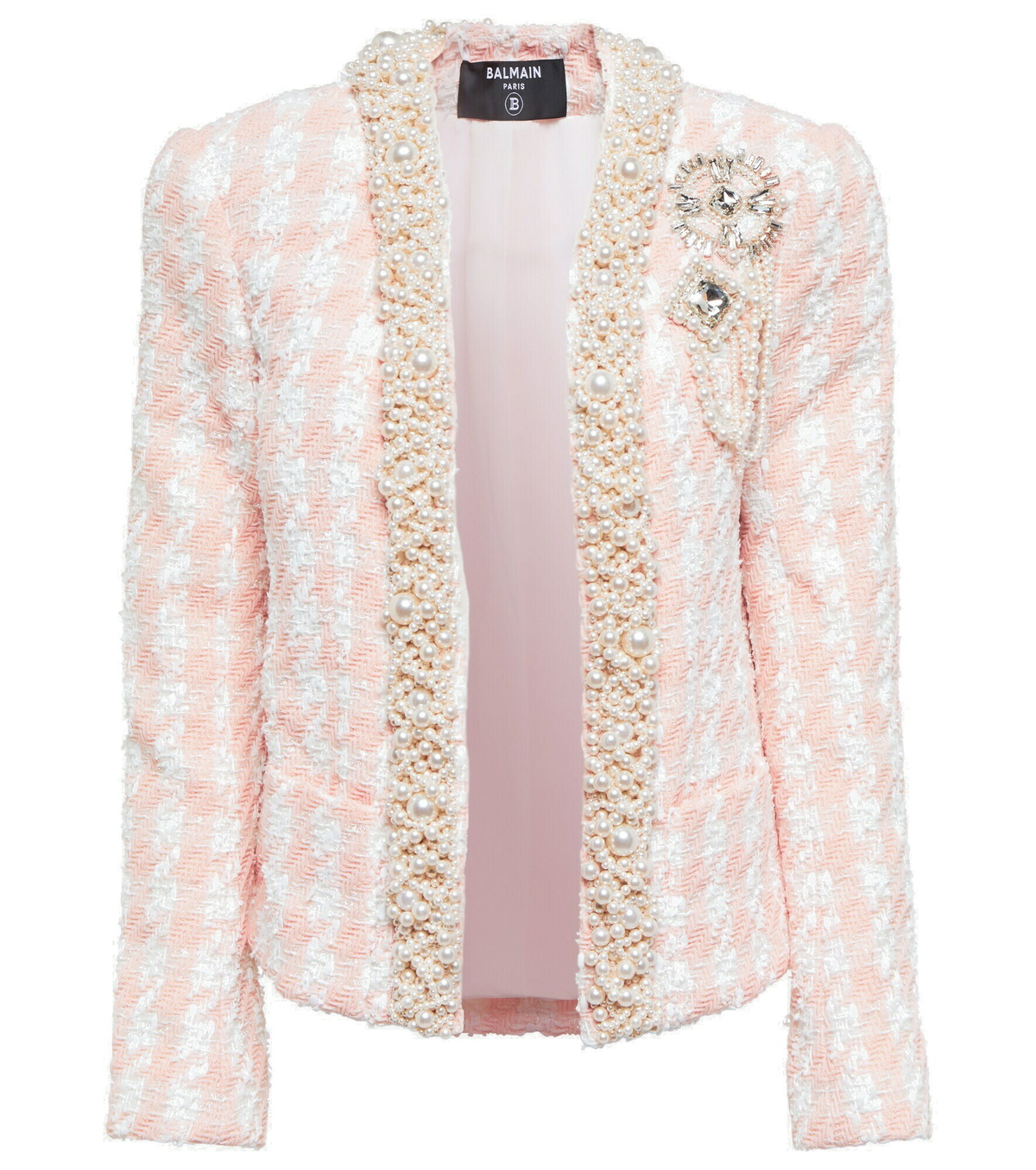 Balmain - Embellished tweed jacket Balmain