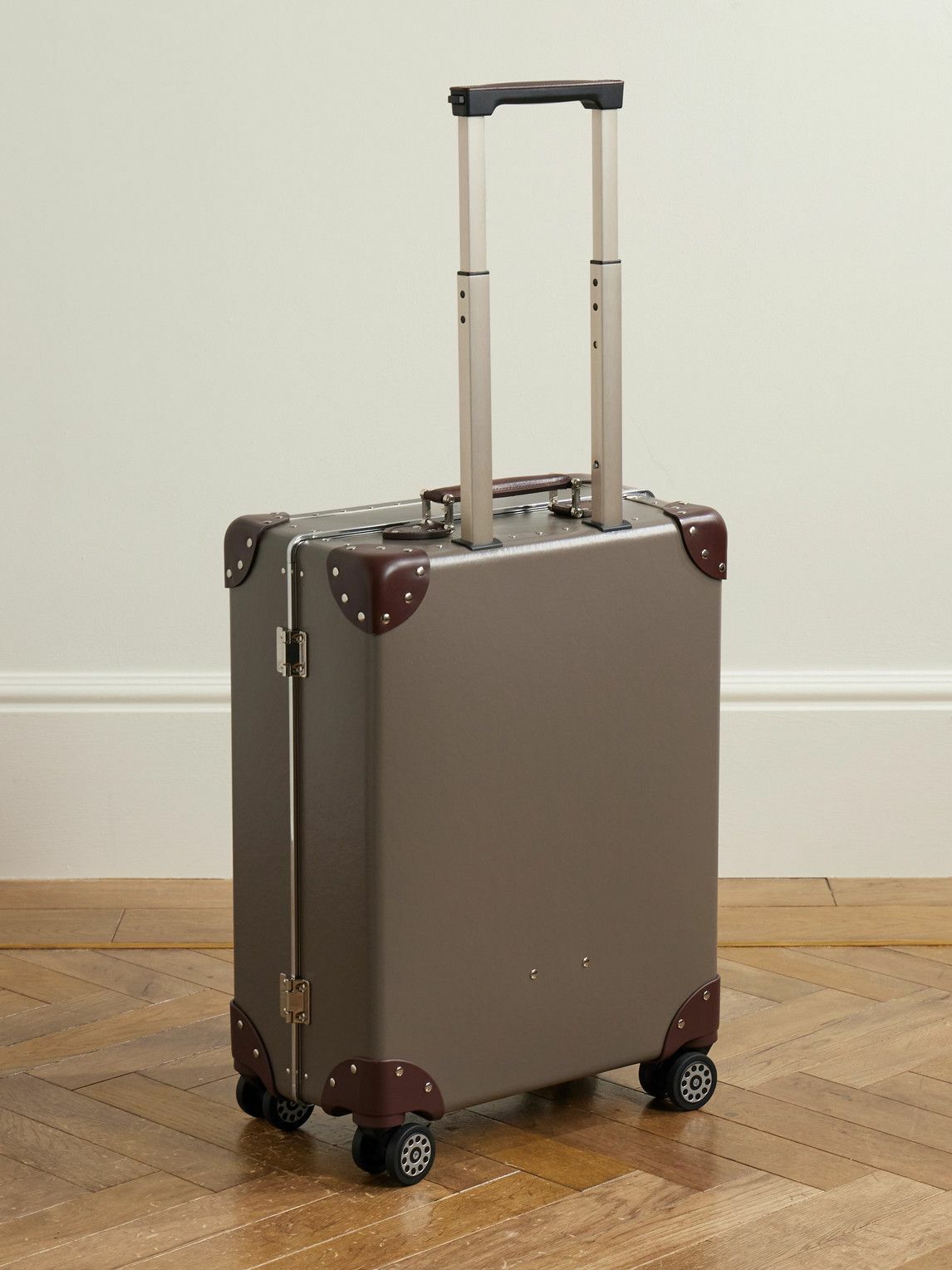 Globe-Trotter - Metropolis Leather-Trimmed Carry-On Suitcase