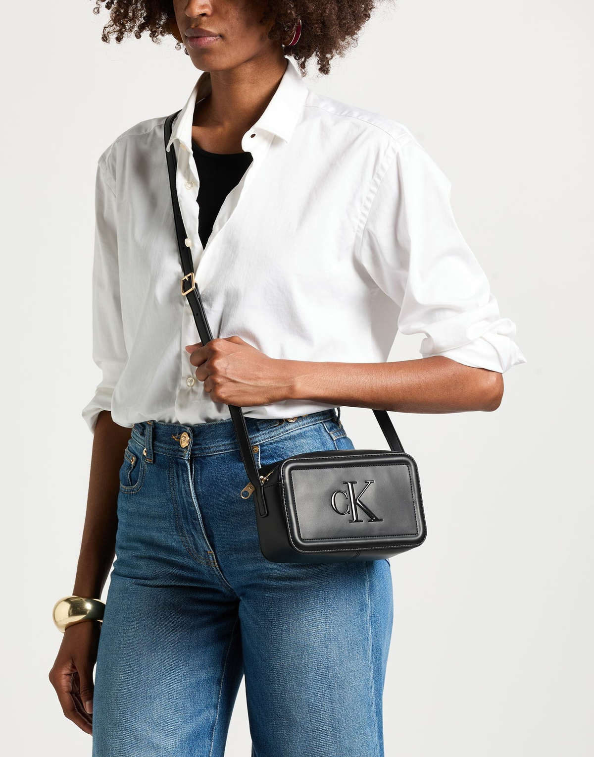 Calvin Klein Womens Cross-body bag in Black