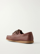Sebago - Askook Momoth Full-Grained Leather Boat Shoes - Brown