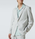 Orlebar Brown Garret cotton-blend seersucker blazer