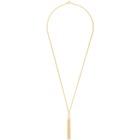 VETEMENTS Gold Snuff Necklace