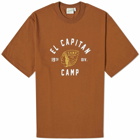Uniform Bridge Men's Camp Water T-Shirt in Brown
