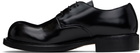 Acne Studios Black Lace-Up Leather Derbys