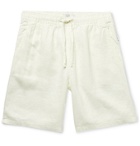 Onia - Noah Linen Drawstring Shorts - White